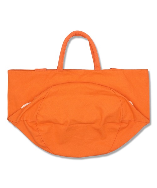 Mister Green（ミスターグリーン）の「Mister Green Round Tote / Grow Pot - Medium ミスターグリーン（トートバッグ・メンズ・オレンジ/ナチュラル・FREE）」の7枚目の写真