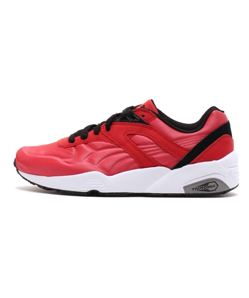 PUMA（プーマ）の「R698 MATT & SHINE (UNISEX)（スニーカー・メンズ・ピンク/ライトブルー/ブルー/ブラック/レッド・23.0cm/25.5cm/24.5cm/22.5cm/27.5cm/23.5cm/26.0cm/25.0cm/26.5cm/24.0cm/27.0cm/29.0cm/28.0cm/28.5cm）」の5枚目の写真