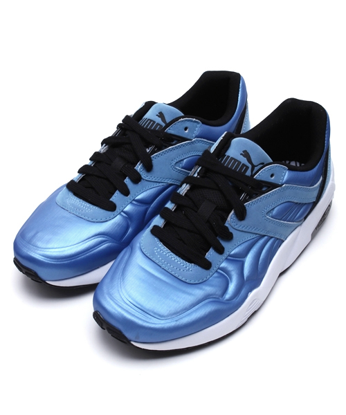PUMA（プーマ）の「R698 MATT & SHINE (UNISEX)（スニーカー・メンズ・ピンク/ライトブルー/ブルー/ブラック/レッド・23.0cm/25.5cm/24.5cm/22.5cm/27.5cm/23.5cm/26.0cm/25.0cm/26.5cm/24.0cm/27.0cm/29.0cm/28.0cm/28.5cm）」の3枚目の写真