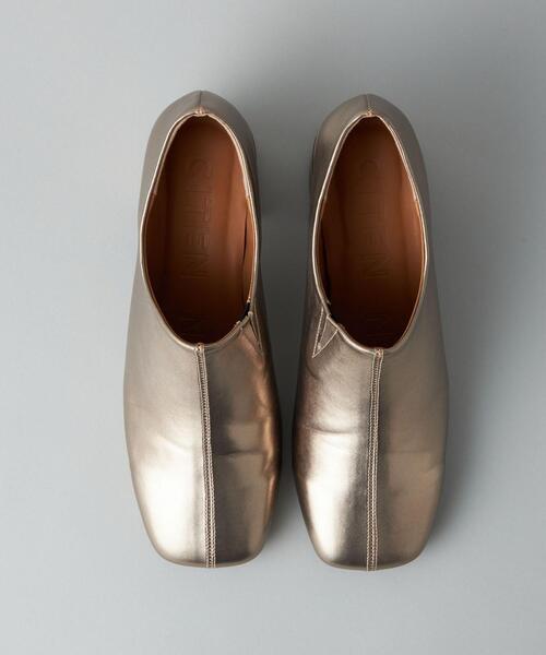 CITEN（シテン）の「＜CITEN＞スクエア ヒール パンプス（パンプス・レディース・ブラック/シルバー・23cm/24cm/24.5cm/23.5cm）」の4枚目の写真