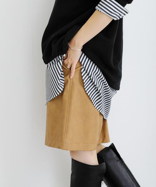 セール】フェイクレザーハーフパンツ（その他パンツ）｜URBAN RESEARCH