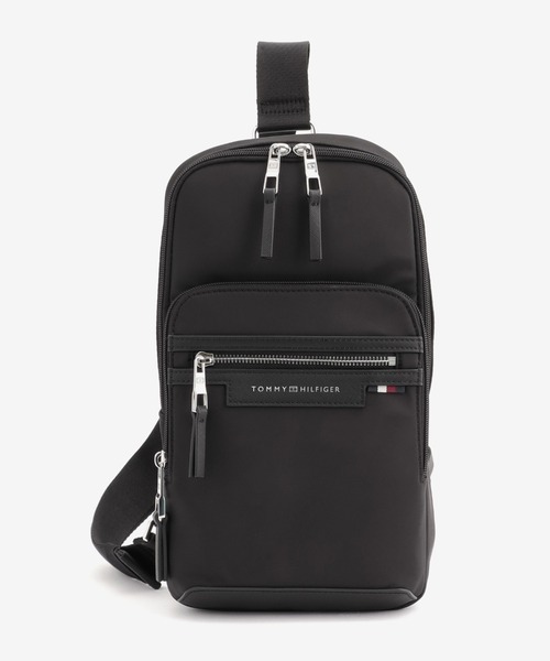   トミーヒルフィガー ショルダー スリングバッグ トミー ヒルフィガー TOMMY HILFIGER スリングバッグ （ブラック