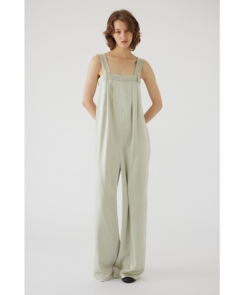 セール】Satin slacks all in one サテンスラックスオールインワン