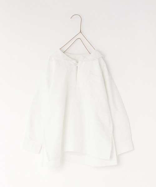 LOWRYS FARM（ローリーズファーム）の「セーラーシャツロングスリーブ　102285（シャツ/ブラウス・キッズ・ホワイト/ネイビー・110cm/120cm/130cm/140cm/150cm）」の16枚目の写真