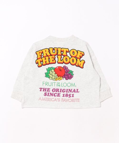 FRUIT OF THE LOOM（フルーツオブザルーム）の「【FRUIT OF THE LOOM】プリントロンT（80～160cm）（Tシャツ/カットソー・キッズ・チャコール/杢グレー・120/110/100/95/90/80/160/150/140/130）」の12枚目の写真