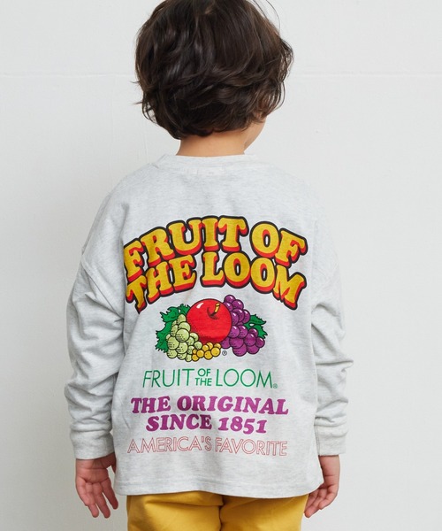 FRUIT OF THE LOOM（フルーツオブザルーム）の「【FRUIT OF THE LOOM】プリントロンT（80～160cm）（Tシャツ/カットソー・キッズ・チャコール/杢グレー・120/110/100/95/90/80/160/150/140/130）」の14枚目の写真