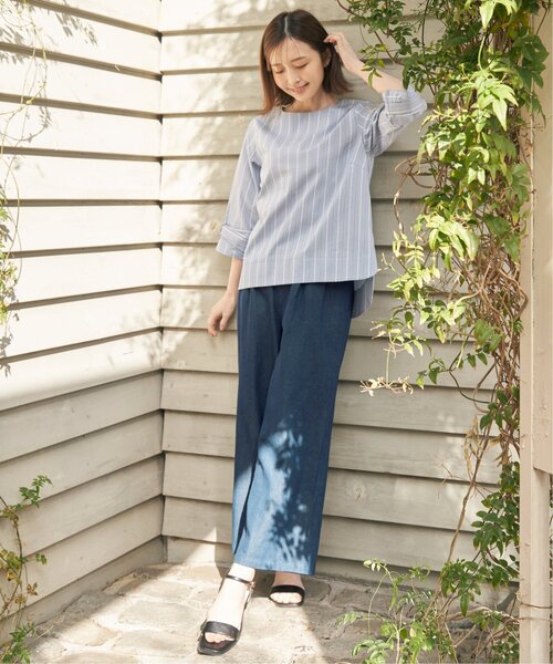 ikka(イッカ)の「ワンストラップサンダル(サンダル・レディース・ブラック/シルバーグレー・M/L)」の19枚目の写真