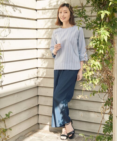 ikka(イッカ)の「ワンストラップサンダル(サンダル・レディース・ブラック/シルバーグレー・M/L)」の20枚目の写真