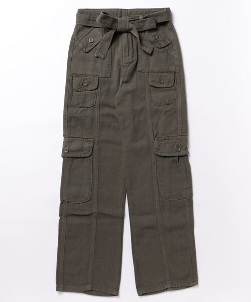 meJane(ミージェーン)の「ミリタリーカーゴ カラーワイドパンツ(カーゴパンツ・レディース・カーキ/ピンク/ブラック・M/S)」の17枚目の写真