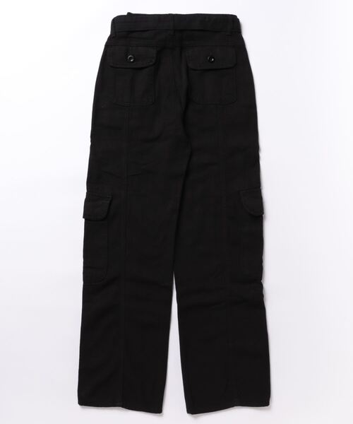 meJane(ミージェーン)の「ミリタリーカーゴ カラーワイドパンツ(カーゴパンツ・レディース・カーキ/ピンク/ブラック・M/S)」の18枚目の写真