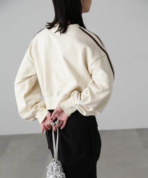 FREE'S MART（フリーズマート）の「ワンポイントロゴスウェット（スウェット・レディース・ホワイト/ネイビー/ベージュ・FREE）」の21枚目の写真