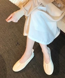 ソフトバレエフラットシューズ