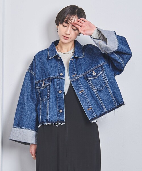 SACRA ボリュームスリーブ デニムジャケット SACRA（サクラ）の「＜SACRA＞ボリュームスリーブ デニムジャケット