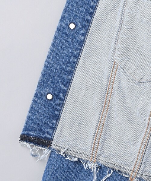 SACRA（サクラ）の「＜SACRA＞ボリュームスリーブ デニムジャケット