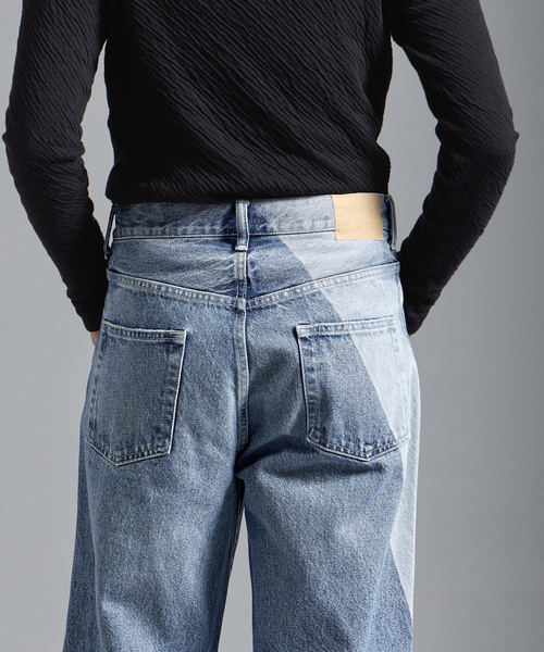 セール】【OUT OF FRAMe】バイカラーデニムパンツ（デニムパンツ