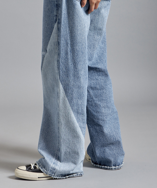 FRAMeWORK（フレームワーク）の「【OUT OF FRAMe】バイカラーデニム