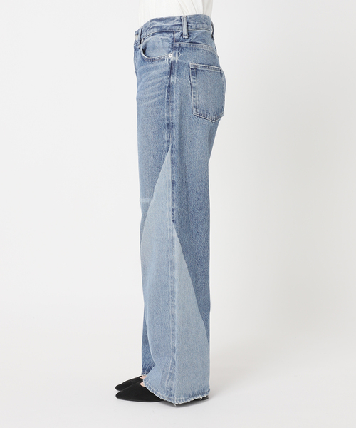 セール】【OUT OF FRAMe】バイカラーデニムパンツ（デニムパンツ