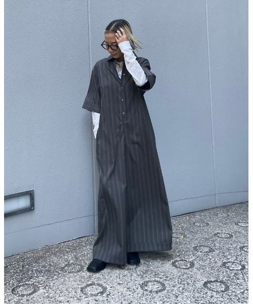 BLACK BY MOUSSY（ブラックバイマウジー）の「wide silhouette jump 