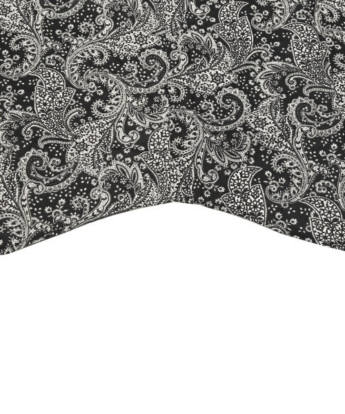 LUXSTYLE（ラグスタイル）の「フラワーペイズリー長袖シャツ（日本製）（シャツ/ブラウス・メンズ・ブラック・L/M）」の10枚目の写真