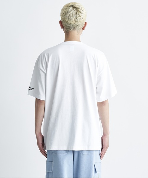 DC SHOES(ディーシーシューズ)の「24 BLACK LETTER SS/DC半袖Tシャツ(Tシャツ/カットソー・メンズ・ホワイト/ブラック/ベージュ・MEDIUM/LARGE/X-LARGE)」の4枚目の写真