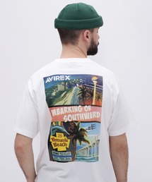 AVIREX | EOS. POSTER T-SHIRT / エンバーキング オン サウスワード ポスター Tシャツ / AVIREX / アヴィレックス(Tシャツ/カットソー)