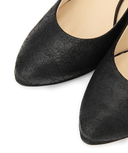 ODETTE E ODILE（オデットエオディール）の「OFM ポインテッドトゥ パンプス75（パンプス・レディース・シルバー/ブラック・23cm/24cm/22cm/24.5cm/21.5㎝/25cm/23.5cm/22.5cm）」の7枚目の写真