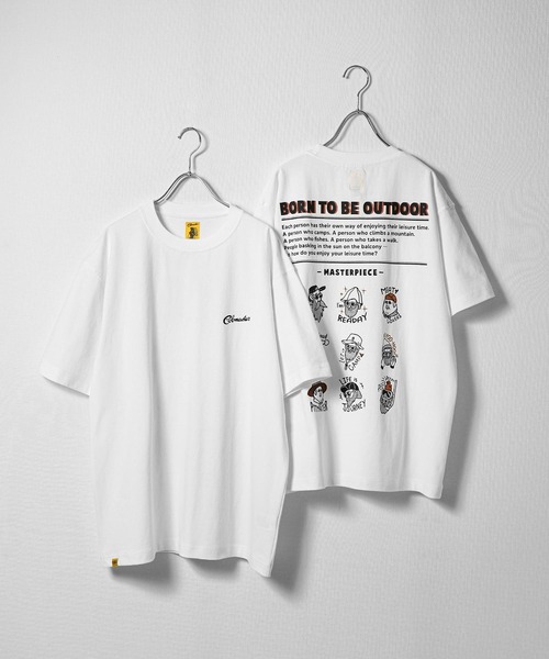 COBMASTER（コブマスター）の「【COBMASTER】 オジサン プリント 半袖 Tシャツ 【吸水速乾】（Tシャツ/カットソー・メンズ・グリーン/ブラック/オートミール/ラベンダー/ホワイト・X-LARGE/LARGE/MEDIUM）」の2枚目の写真