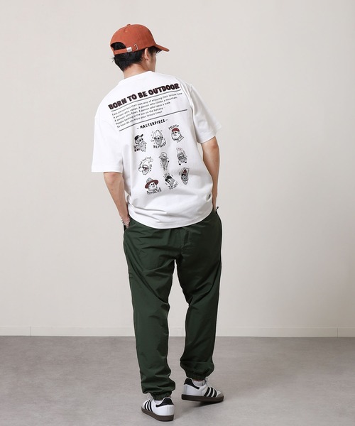 COBMASTER（コブマスター）の「【COBMASTER】 オジサン プリント 半袖 Tシャツ 【吸水速乾】（Tシャツ/カットソー・メンズ・グリーン/ブラック/オートミール/ラベンダー/ホワイト・X-LARGE/LARGE/MEDIUM）」の12枚目の写真