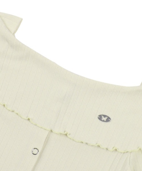 ニット セーター A'GEM/9 × .kom 「 FANCY CLUB/ファンシークラブ」 HEIDI KNITTED OFF-SHOULDER/オ A'GEM/9 × .kom 『 FANCY CLUB/ファンシークラブ』 HEIDI