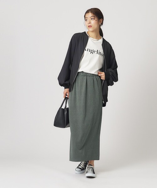 Cutie Blonde（キューティーブロンド）の「◆ヘルシーなシアー感 ポケットブルゾン（ブルゾン・レディース・ホワイト系/ブラック・02/03/04）」の9枚目の写真