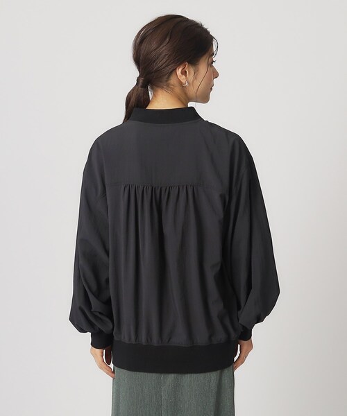 Cutie Blonde（キューティーブロンド）の「◆ヘルシーなシアー感 ポケットブルゾン（ブルゾン・レディース・ホワイト系/ブラック・02/03/04）」の13枚目の写真