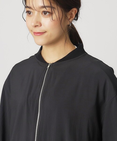 Cutie Blonde（キューティーブロンド）の「◆ヘルシーなシアー感 ポケットブルゾン（ブルゾン・レディース・ホワイト系/ブラック・02/03/04）」の14枚目の写真