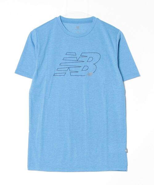 NEW BALANCE(ニューバランス)の「ニューバランス New Balance グラフィックショートスリーブTシャツ_Sport Essentials(Tシャツ/カットソー・メンズ・ブラック/ネイビー/ダークグレー/ブルー・LL/M/L/S/3L)」の1枚目の写真