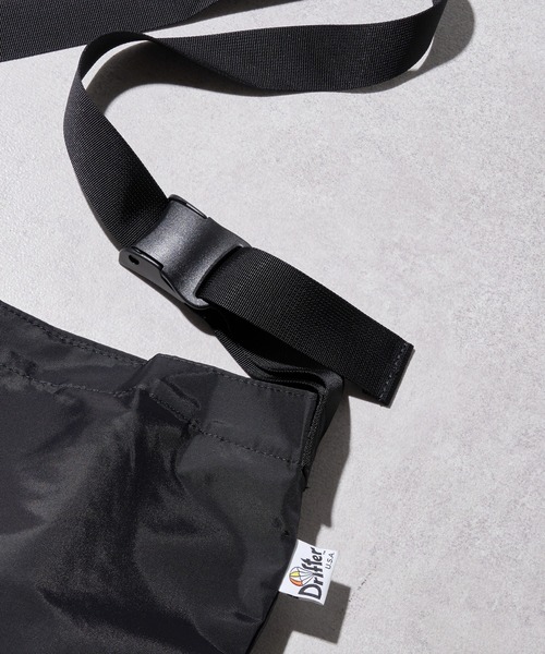Drifter(ドリフター)の「【Drifter】PLAIN SHOULDER BAG(ショルダーバッグ・メンズ・ライトブルー/ライトピンク/ライトグリーン/ブラック/ブラウン/その他2/ダークインディゴブルー/マルチ・FREE)」の19枚目の写真