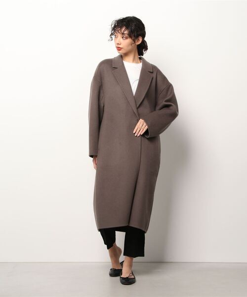 green label relaxing / チェスターコート,M,モカ