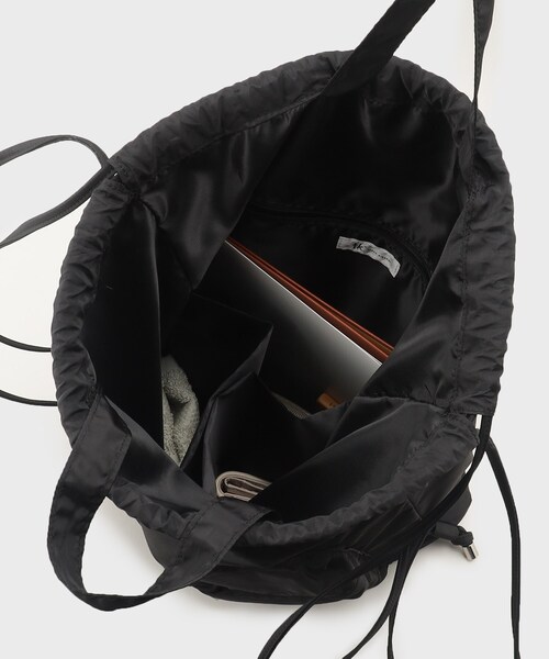 tk.TAKEO KIKUCHI（ティーケータケオキクチ）の「◆ダブルポケットナップザック（バックパック/リュック・メンズ・ブラック系/ブラック・00）」の19枚目の写真