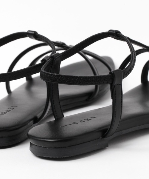 LEPSIM(レプシィム)の「アンクルゴムストラップサンダル 106987(サンダル・レディース・ブラック/シルバー/ベージュ・LARGE/MEDIUM)」の22枚目の写真