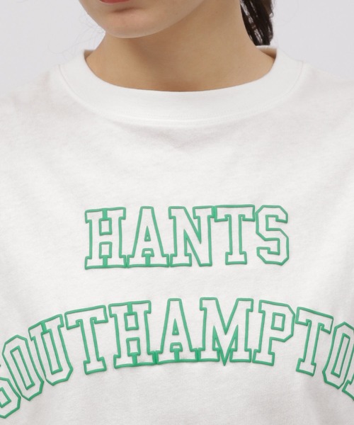 LAKOLE(ラコレ)の「グラフィックアーチロゴT / 116591(Tシャツ/カットソー・レディース・オフホワイト/チャコールグレー/イエロー系その他・SMALL/MEDIUM)」の13枚目の写真