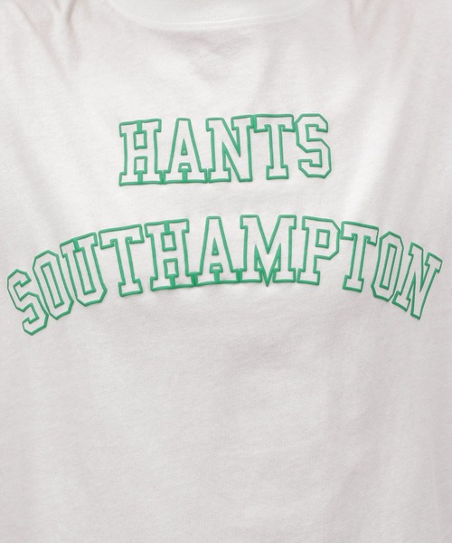 LAKOLE(ラコレ)の「グラフィックアーチロゴT / 116591(Tシャツ/カットソー・レディース・オフホワイト/チャコールグレー/イエロー系その他・SMALL/MEDIUM)」の4枚目の写真