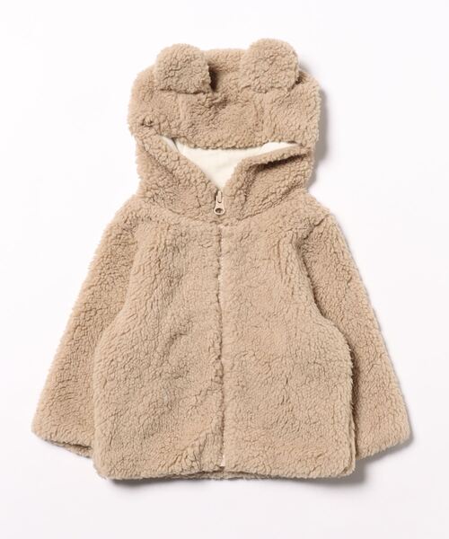 【セール】/Quincy Mae/BEAR JACKET || SAND（その他ベビー用品）｜Quincy Mae（クインシーメイ）