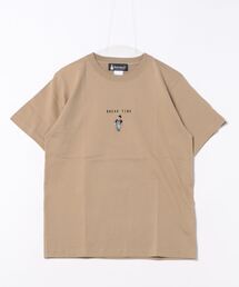 【BIRTHREAD】フレーズ刺繍6.2oz半袖Tシャツ/メンズ