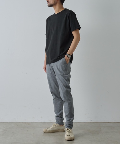 ちゅん COLONY 2139 チノパン 綿レーヨン2タックチノパンツ レディース