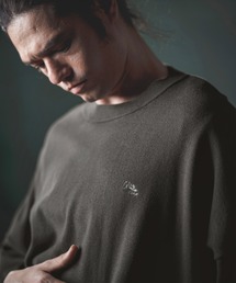 GLIMCLAP（グリムクラップ）の「mn2924- Distressed short-sleeve sweater  ニット（ニット/セーター）」
