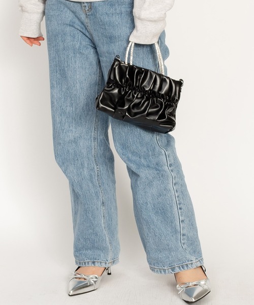 SVEC（シュベック）の「細ストラップ リボン ミュールパンプス（パンプス・レディース・シルバー・36/37/38/39/35）」の12枚目の写真