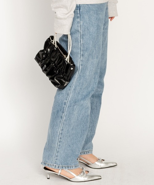 SVEC（シュベック）の「細ストラップ リボン ミュールパンプス（パンプス・レディース・シルバー・36/37/38/39/35）」の13枚目の写真