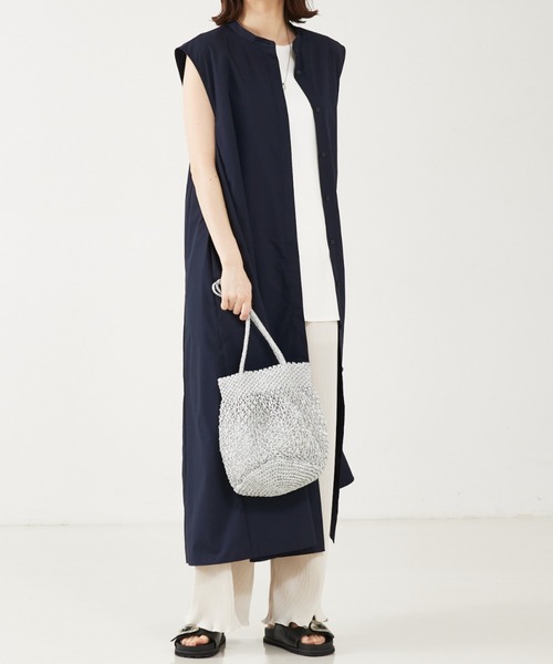 soeur（スール）の「●SOEUR/マクラメメタリックトートバック（トートバッグ・レディース・ゴールド/シルバー/ブラック/ブロンズ・フリー）」の8枚目の写真