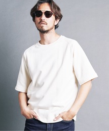ORGANIC CTN SWEAT RAGLAN C/N TEE S/S:オーガニックコットン裏毛 ラグランスリーブ クルーネック スウェット 24S