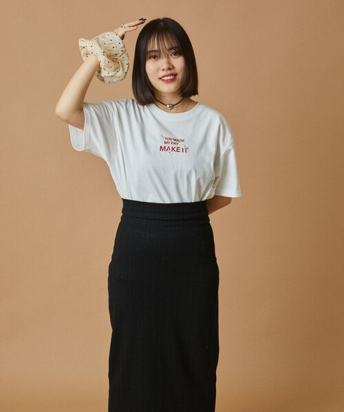 【関税込】 デイジー ロゴ コットン 半袖 Tシャツ - フィット FREAK'S STORE｜ミニロゴデイジーTシャツ 24SS | Rakuten