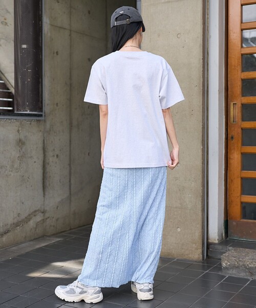 セール】ミニロゴデイジーTシャツ/ビッグシルエットTシャツ/ロゴ