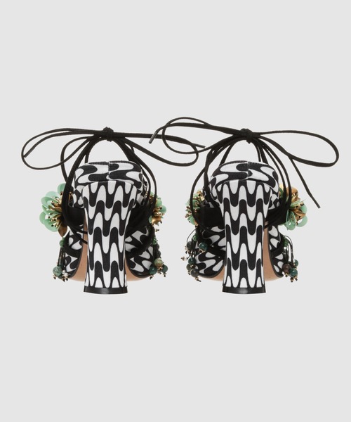 DRIES VAN NOTEN(ドリスヴァンノッテン)の「QU739(パンプス・レディース・グリーン・36/38/37)」の4枚目の写真